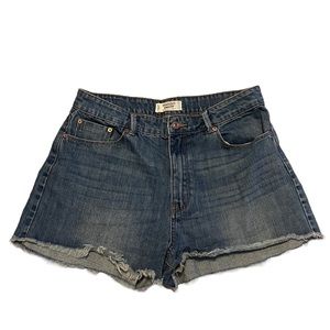 MANGO denim shorts sz 8 (EUR 30)